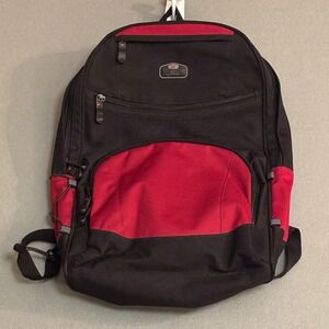Skyway 407 Backpack Black Red Travel School Laptop Bag NWOT Bookbag